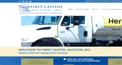 Desktop Screenshot of 1stcapitolauction.com