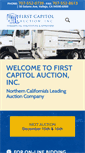 Mobile Screenshot of 1stcapitolauction.com